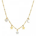 Bronzallure Multicharm Necklace WSBZ02010Y.Y