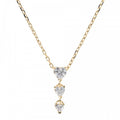 Bronzallure Heart Stones Trilogy Pendant Wit WSBZ02011Y.W