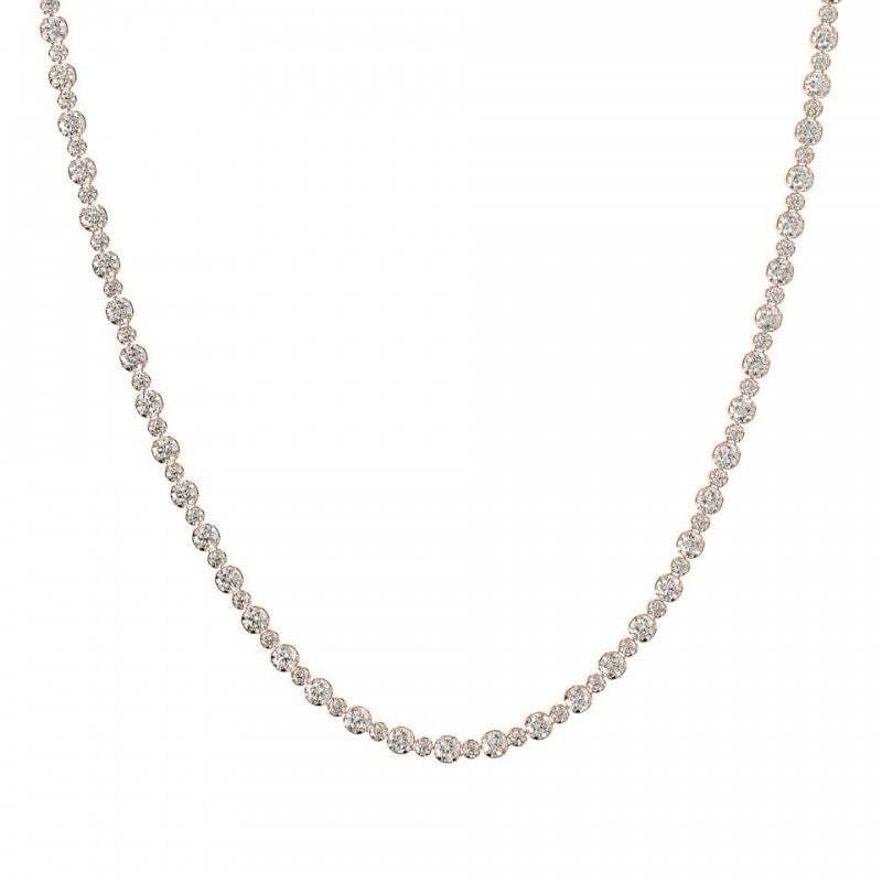 Bronzallure Alternated Tennis Necklace WSBZ02170.WR-40