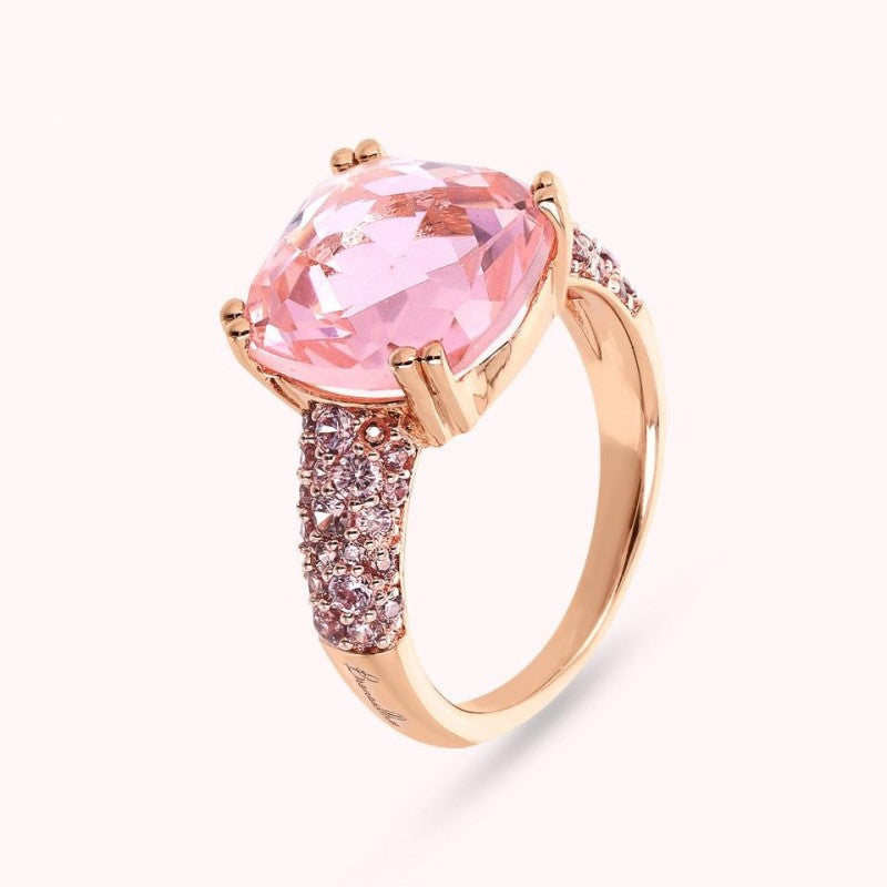 Bronzallure Ring With Cushion Random Cut Nan WSBZ02179.TO-16