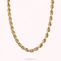 Bronzallure Golden Necklace With Rope Chain WSBZ02186Y.YG