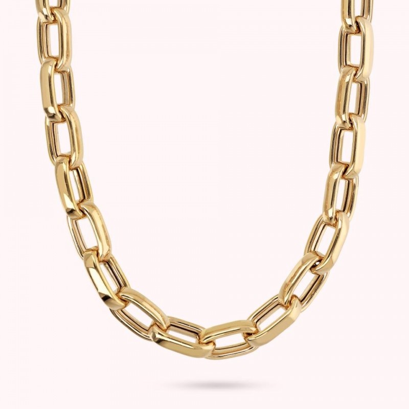 Bronzallure Golden Polished Elongated Oval L WSBZ02260Y.YG