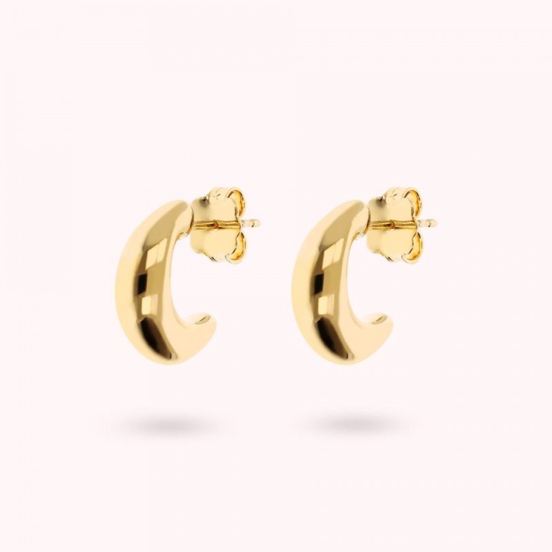 Bronzallure Golden Electroformed C Shaped Ho WSBZ02262Y.YG
