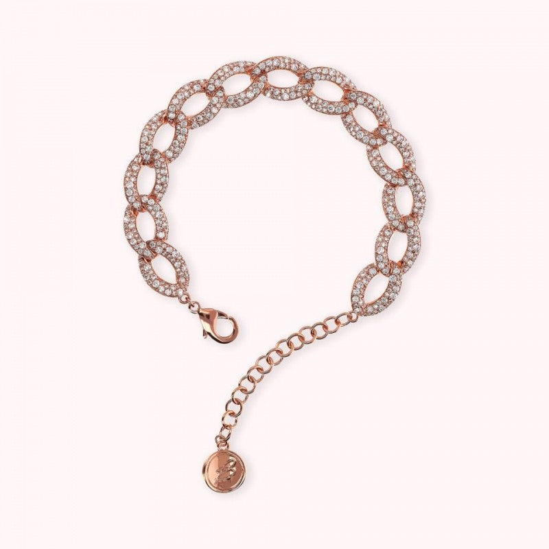 Bronzallure Bracciale Groumette Con Incrano WSBZ02269.WR