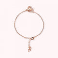 Bronzallure Bracelet Heart With Cz For Valen WSBZ02281.WR
