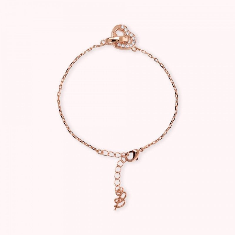 Bronzallure Bracelet Heart With Cz For Valen WSBZ02281.WR