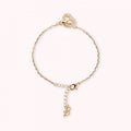 Bronzallure Golden Bracelet Heart With Cz Fo WSBZ02281Y.YG