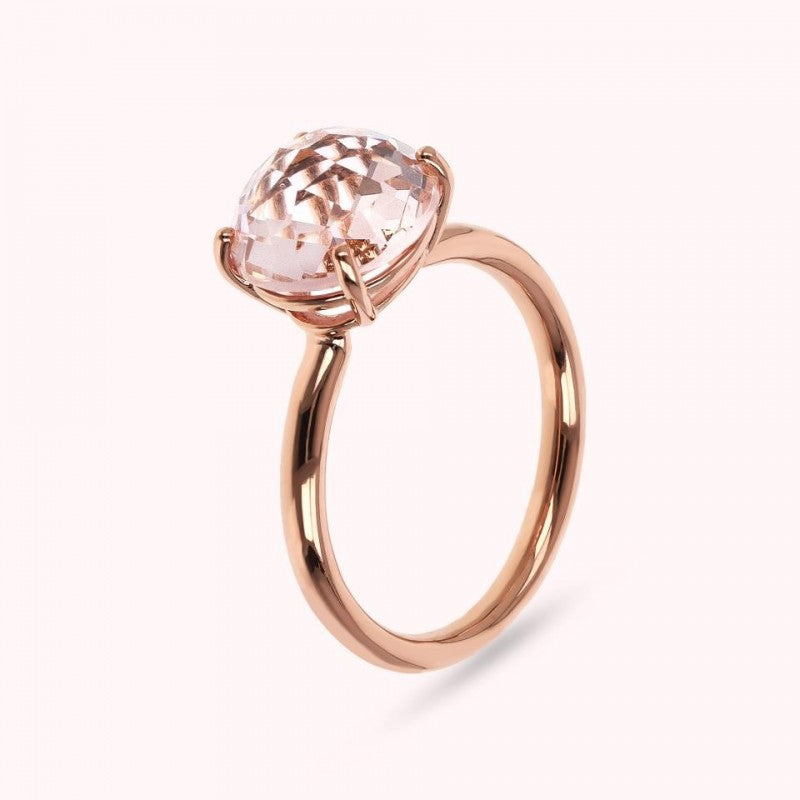 Bronzallure Ring With Faceted Stone 10Mm Mos WSBZ02309.RM-16