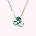 Bronzallure Pendant With Faceted Stone Mosai WSBZ02319.GA-PA
