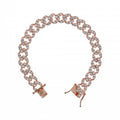 Bronzallure Square Bracelet Grumetta W Cubic WSBZ02327.WHI-180