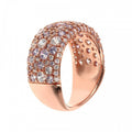 Bronzallure Ring With Pave Surface And Paste WSBZ02331.WH-LA-22