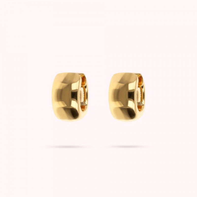 Bronzallure Golden Earrings Huggies WSBZ02336Y.YG
