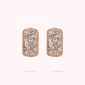 Bronzallure Huggies Earrings With Cz WSBZ02371.WHI-CZ