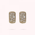 Bronzallure Huggies Earrings With Cz WSBZ02371Y.LEM-CZ