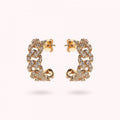 Bronzallure Golden Earrings With Cz WSBZ02379Y.WHI-CZ