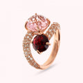 Bronzallure Contrarie Ring With Nano Gemston WSBZ02389.RM-RU-14