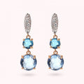 Bronzallure Pave Huggies Earrings With Nano WSBZ02392.SP