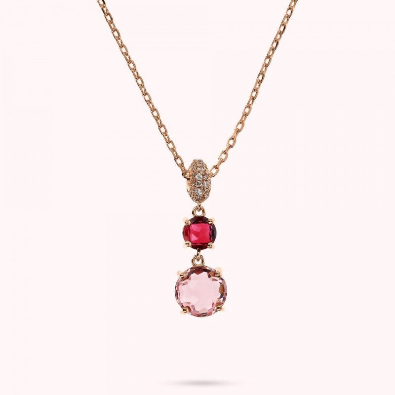 Bronzallure Pave Pendant With Chain And Ston WSBZ02394.RM