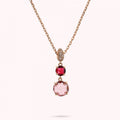 Bronzallure Pave Pendant With Chain And Ston WSBZ02394.RM
