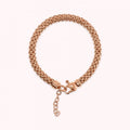 Bronzallure Popcorn Round Polished Chain Bra WSBZ02395.R