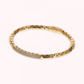 Bronzallure Golden Box Chain Polished Bangle WSBZ02400Y.YG