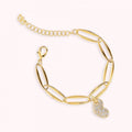 Bronzallure Golden Cz Bracelet WSBZ02422Y.WR