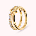 Bronzallure Altissima Golden- Etoile Cz Ring WSBZ02424Y.WR-20