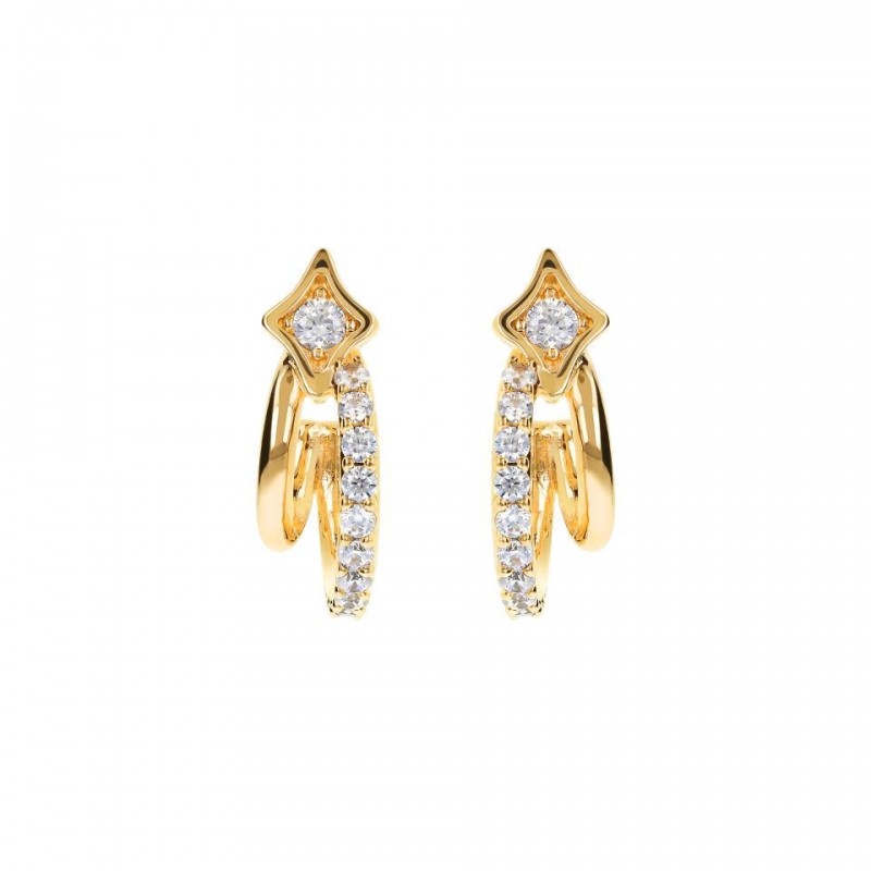 Bronzallure Golden Earring Cz WSBZ02442Y.WR