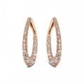 Bronzallure Pave Earrings WSBZ02478.WR