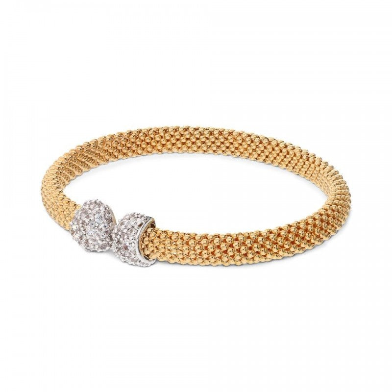 Bronzallure Mixed Pave Bangle WSBZ02493Y.WR