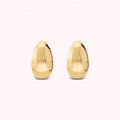 Bronzallure Polished Huggies Earrings WSBZ02512Y.YG