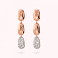Bronzallure Pave Alternated Earrings WSBZ02513.WR