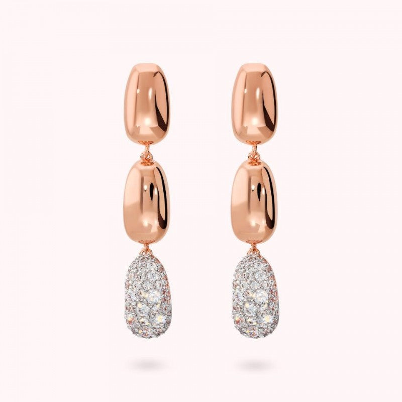 Bronzallure Pave Alternated Earrings WSBZ02513.WR