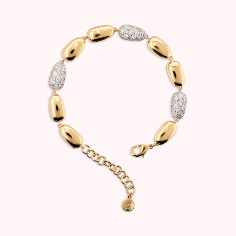 Bronzallure Pave Alterned Bracelet Wsbz02514 WSBZ02514Y.WR