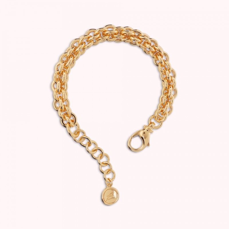 Bronzallure Polished Chain Bracelet WSBZ02520Y.YG