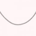 Bronzallure Tennis Necklace 3 Mm Stone WSBZ02534.WR-450