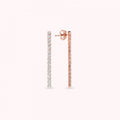 Bronzallure Tennis Earrings 3 Mm Stone WSBZ02535.WR-50