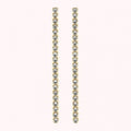 Bronzallure Tennis Earrings 3 Mm Stone WSBZ02535Y.WR-50