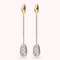 Bronzallure Long Dangling Mixed Pave Earring WSBZ02537Y.WR