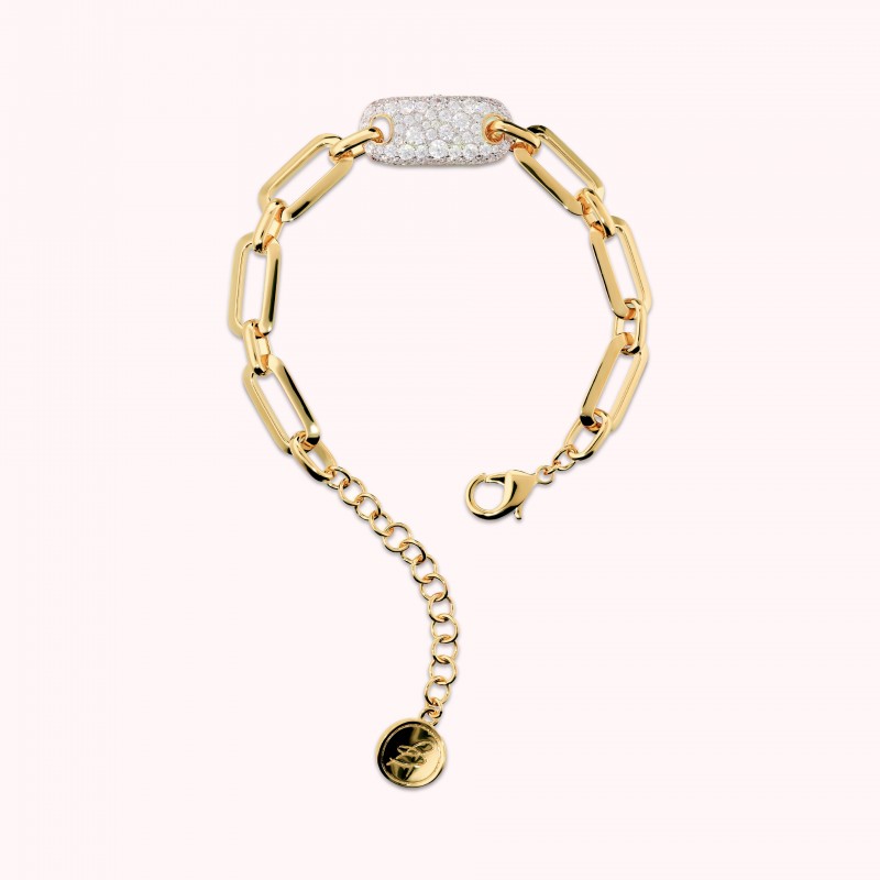 Bronzallure Polished Bracelet Chain W Centra WSBZ02591Y.WR