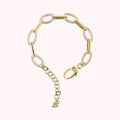 Bronzallure Pave Alterned Bracelet Yellow Go WSBZ02594Y.WR