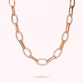 Bronzallure Necklace With Pave Rose Gold WSBZ02595.WR