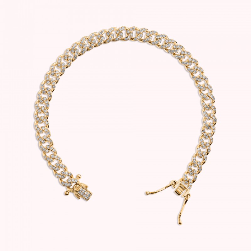 Bronzallure Bracelet Grumetta In Cubic Zirco WSBZ02607Y.WR-170