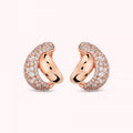 Bronzallure Mixed Pave And Polished Metal X WSBZ02615.WR