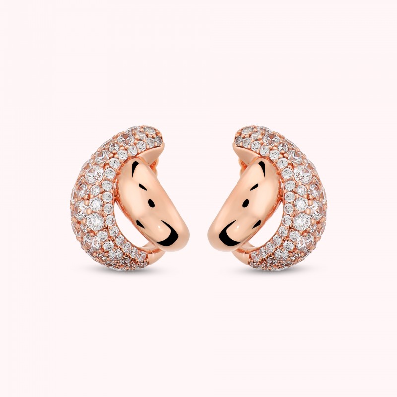 Bronzallure Mixed Pave And Polished Metal X WSBZ02615.WR