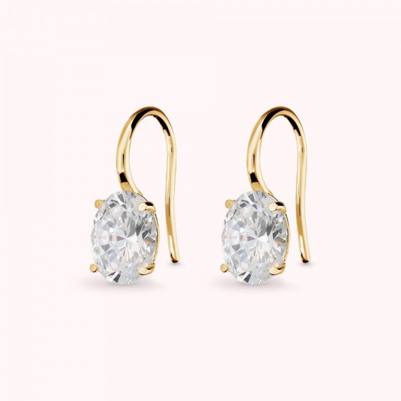 Bronzallure Earrings Drop Glow With Cubic Zi WSBZ02641Y.WR