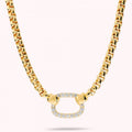 Bronzallure Necklace W Rectangular Element I WSBZ02725Y.WR