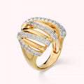 Bronzallure Ring Multiwire Fascia Intrecciat WSBZ02741Y.WR-20
