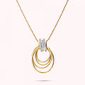 Bronzallure Necklace Long W Pendant Degrade WSBZ02743Y.WR
