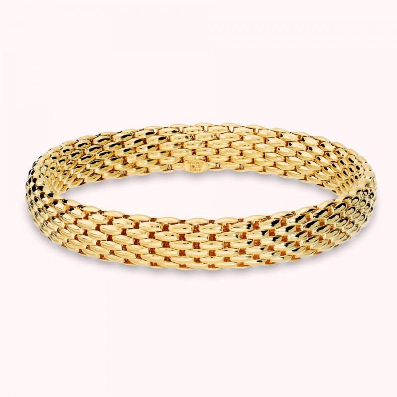 Bronzallure Bracelet Tubolare Mesh Elastico WSBZ02761Y.YG
